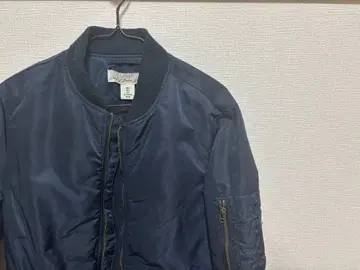 H&M 네이비 MA-1 플라이트 자켓