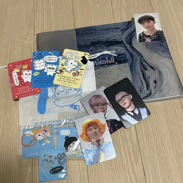 일괄) 비아이 김한빈 워터폴 앨범 b.i. Waterfall cd 포카