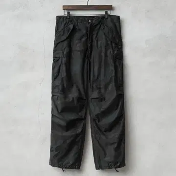 새상품 미군 M-65 필드 카고 팬츠 우드랜드 카모플라쥬 BLACK 염색
