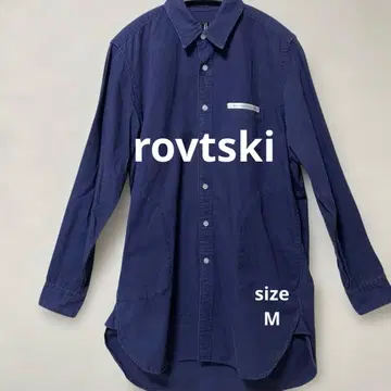 새상품급 rovtski 로프트 스키 남성용 롱 긴팔 셔츠