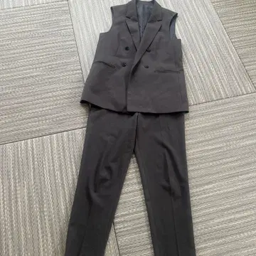 AOKI 차콜 그레이 수트 셋업 상하의