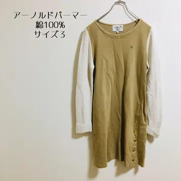 [ 아놀드 파머 ] 브라운 계열 원피스 면 100% 사이즈 표기 3