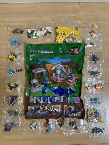 MY WORLD Minecraft 마이크라 레고 호환 덤 포함