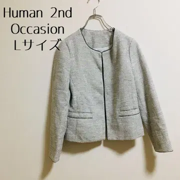 [ human 2nd occasion 휴먼 ] 자켓 노카라 L