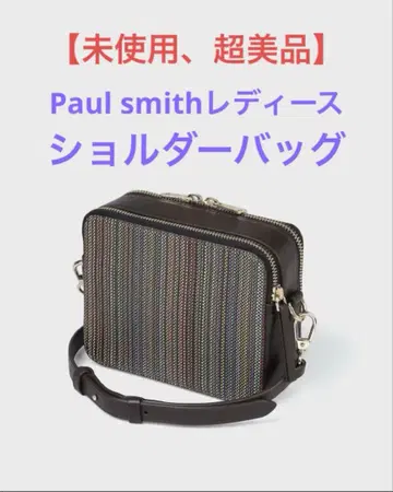 폴스미스 여성용 코팅된 캔버스 숄더백