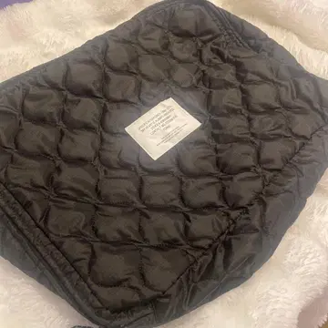 FORME 히가시하라 아키 퀼팅 트래블 파우치 (대) 블랙