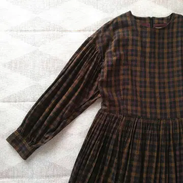 [ 새상품급 ] 써니클라우드 kazumi 풍성한 개더 원피스 M 작은 키