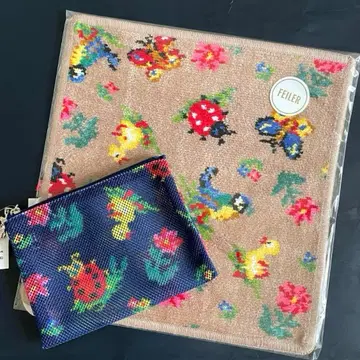 페이러 하이디 손수건 & 메쉬 파우치 세트 러브러리 페이러