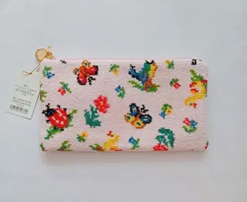 FEILER 페이러 파우치 하이 핑크 새상품 미사용 파스더배튼 한정판