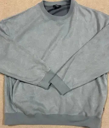 BEAMS 그레이 크루넥 맨투맨