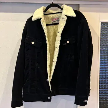 Lee Storm Rider 블랙 보아 자켓 M