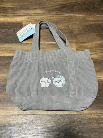 시마무라 코듀로이 토트백 치이카와 & 모몽가