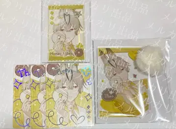 가을바람 Honey Vibe 파카 아크릴 키링 아크릴 스탠드 테오(5점)