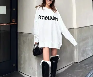 DIANTE 오버 맨투맨 상의