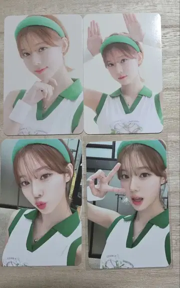 시그 2024 포토카드 세트 aespa 에스파 WINTER 윈터