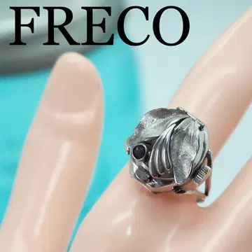727 가동 [레어] FRECO 시계 수동 와인딩 링 워치 핑거 워치