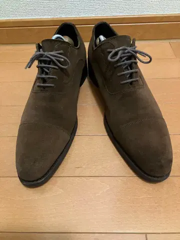 REGAL 스트레이트 팁 스웨이드 브라운 25.5cm