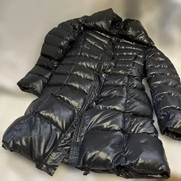 INDIVI 블랙 다운 자켓 40