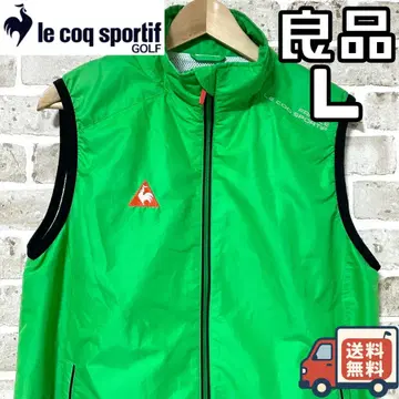 [24시간 이내/선착순] 고품질 르꼬끄골프 남성용 지퍼 베스트 L 사이즈
