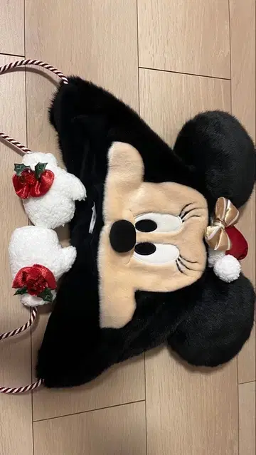 미니 마우스 크리스마스 모자