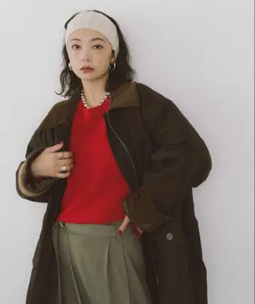 브라운 코트 프리 사이즈