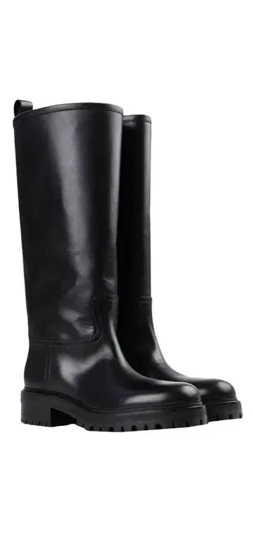 A.BOCCA 아보카 롱 부츠 블랙