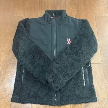 T-MAC OUTING 블랙 퍼 자켓