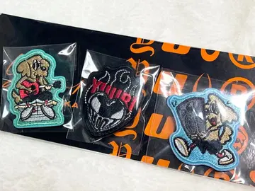 유리 무도관 굿즈 도그 Patchset 자수 패치 패치 2025