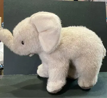 지구의 하품 코끼리 봉제 인형 산아로 레트로