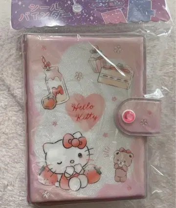 새상품 씰북 씰 바인더 산리오 헬로키티