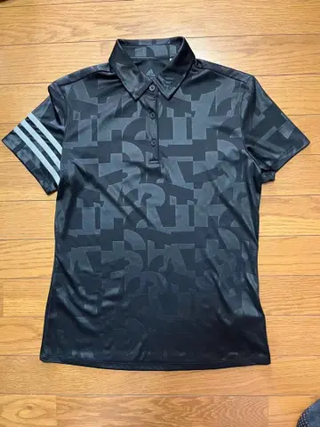 adidas 블랙 여성용 피케 셔츠 M 사이즈