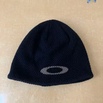 Oakley 블랙 니트 모자 코튼 100%