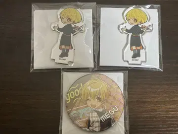 MEGU 아크릴 스탠드 캔뱃지 HoneyWorks 스이파라 FT4