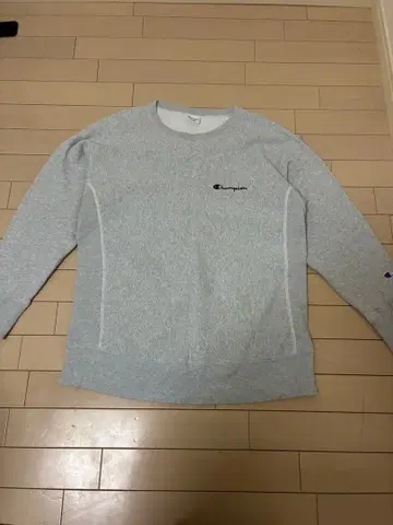 Champion 그레이 맨투맨 X-LARGE