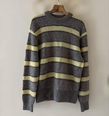 RYE TENDER INGRAM SWEATER 모헤어 니트 보더