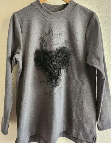 &LOVE 기모 티셔츠