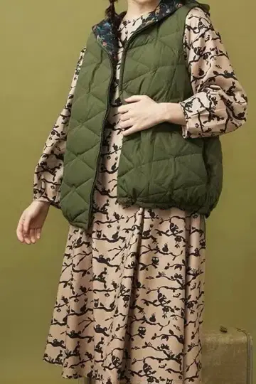 호코모모라 리버서블 다운 베스트