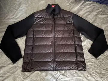 TAION/SHIPS 별주 더블 지퍼 니트 슬리브 다운 시착만 한 상품