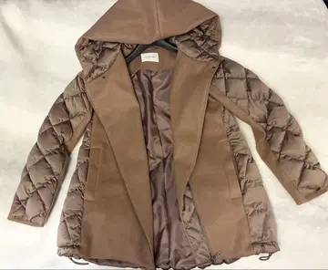 MAYSON GREY 브라운 퀼팅 다운 자켓 사이즈 1