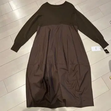 Nunc. A 라인 롱 원피스