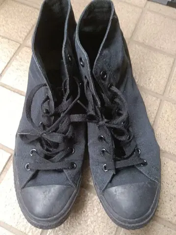 컨버스 올스타 블랙 하이컷 스니커즈 척테일러 29cm