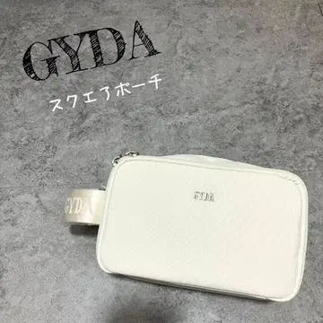 미사용 새상품 GYDA 제이다 스퀘어 파우치 메이크 파우치 대용량 심플