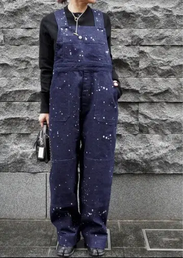 quiite 키이트 프린트 오버롤