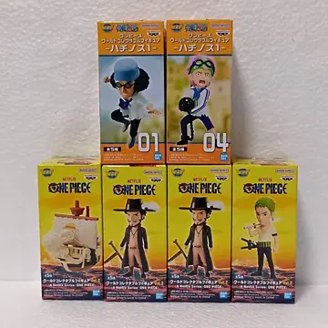 원피스 월드 컬렉션 피규어 6상자 세트 미개봉 새상품