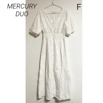 0608 머큐리 듀오 자수 맥시 원피스