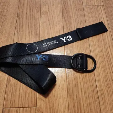 Y-3 블랙 나일론 벨트 L 사이즈