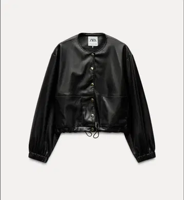 ZARA 블랙 크롭 자켓
