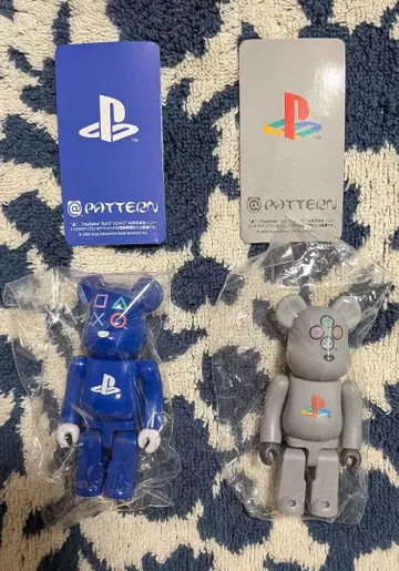 [ 시리즈 48 플레이스테이션 앞 뒷면 ] 베어브릭 2종 세트