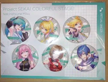 프로세카 캔뱃지 SONOCA 세트 VIRTUAL SINGER