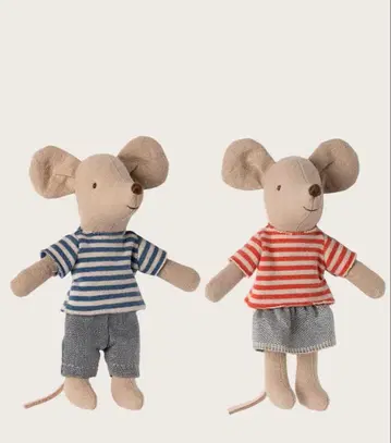 Maileg 루이 맥스 & 스텔라 남동생 여동생